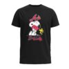 Atlanta Braves Snoopy Hug Heart Peanuts Baseball MLB Shirt 1