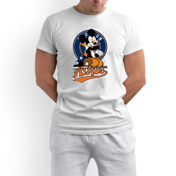 Baseball Mickey Mouse Houston Astros Shirt MLB Gift