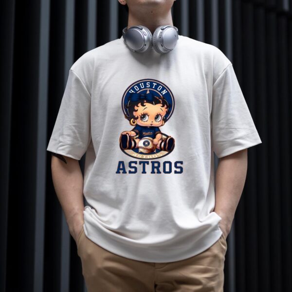 Betty Boop Houston Astros MLB Baseball Shirt 2