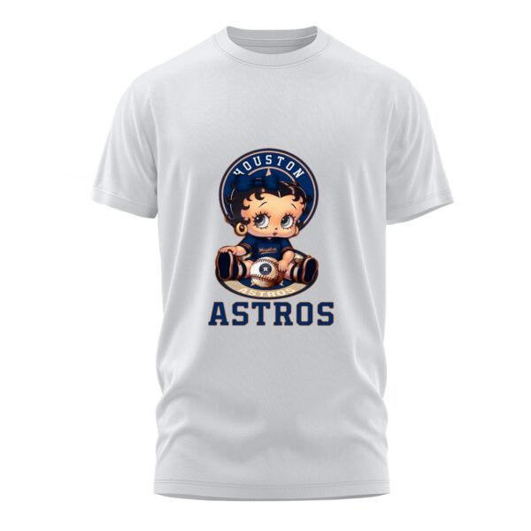 Betty Boop Houston Astros MLB Baseball Shirt 4