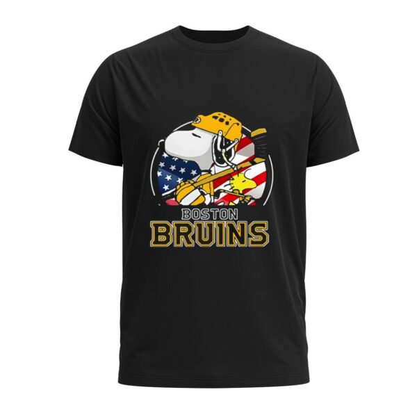 Boston Bruins Snoopy And Woodstock Ice Hockey NHL Shirt