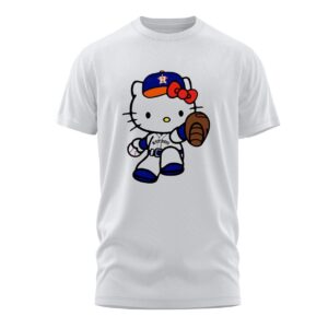 Houston Astros Hello Kitty Baseball Shirt Funny MLB Gift 1