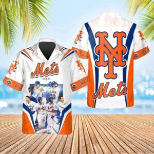 New York Mets Legend Players Retro Hawaiian Shirt