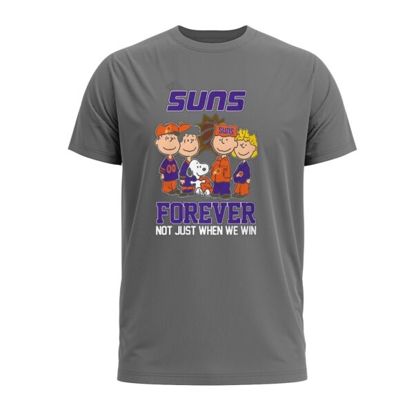 Snoopy Peanuts Phoenix Suns Forever Not Just When We Win NBA Shirt 2