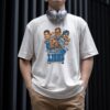 Detroit Lions Members Cartoon 90s Graphic T-Shirt NFL Football Gift